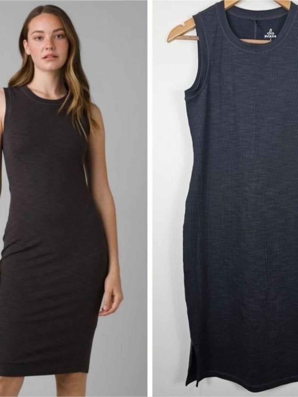 Prana BECKSA Sleeveless Fitted Knit Dress SMALL NWT